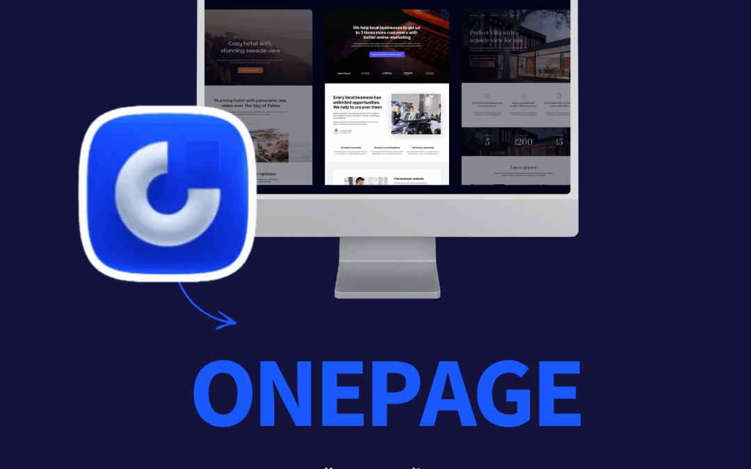 Tool-Tipp: Onepage.io – Landingpages in Rekordzeit
